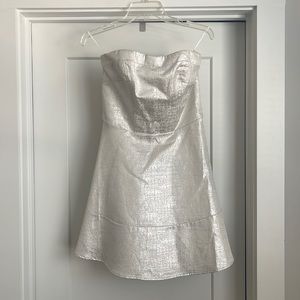 Strapless Express Midi Dress